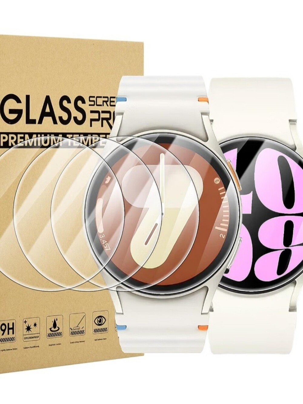 Suoman Samsung Galaxy Watch 40mm Screen Protectors – 4 Pack